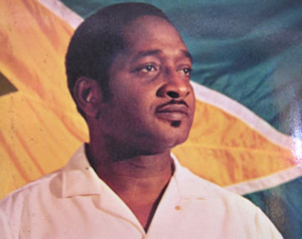 Linden Forbes Sampson Burnham, first President of the Cooperative Republic of Guyana