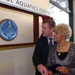 On November 18, 2008 the only surviving daughter Winnie Clarke (75) at the unveiling of plaque in Liverpool Aquatics Centre