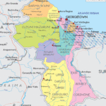 Map of Guyana