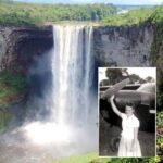 Kaieteur Falls With Sharon Bassett at age 16