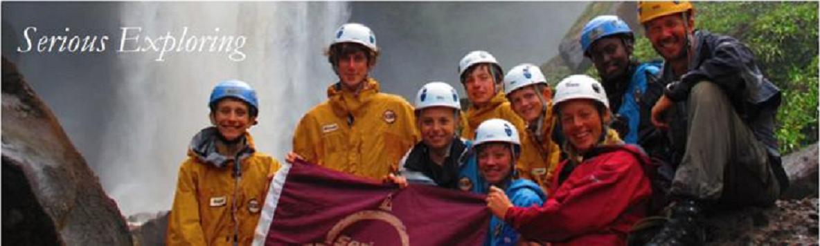 British students who abseiled down the Kaieteur Falls