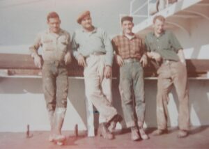 Some Guyanese Sailors on one of the Saguenay ships