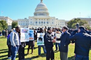 Jaime Contreras, Vice President SEIU at interview