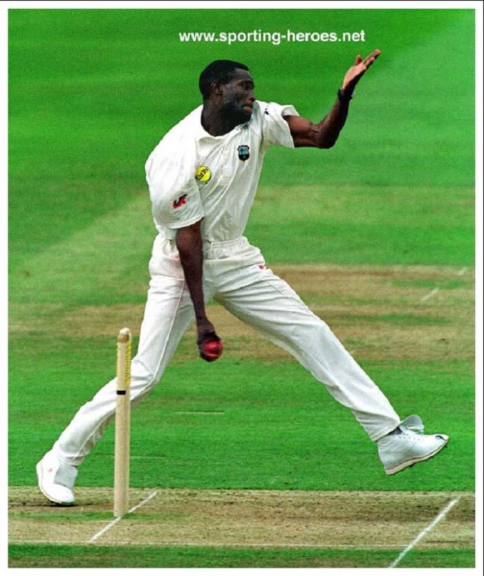 Reon King - Guyanese and West Indian Cricketer - Photo by George Herringshaw