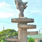 Statue of Coffey (Cuffy) in Georgetown, Guyana