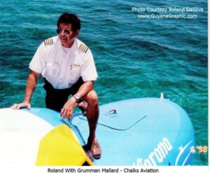 Roland with Grumand Mallard  - Chalks Aviation