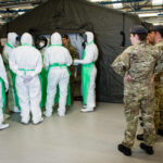British troops prepare for deployment to Ebola affected zone