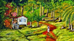 The Mango Tree by Hugh Allan Yearwood, Bumbury Ameriandian Settlement, Mabaruma, Guyana