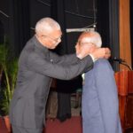 President Granger conferring Guyana's national Award on