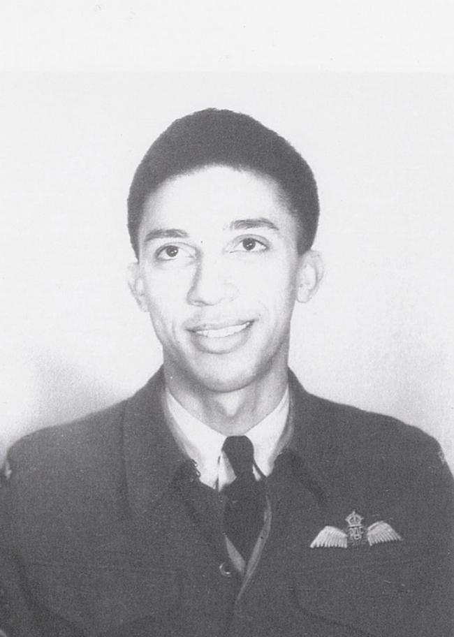Alex Phillips in Royal Air Force Uniform