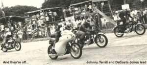 Johnny Terrill on #34 and DaCosta Jones on #66