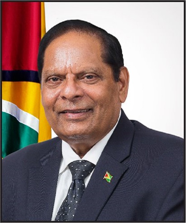 Moses Nagamootoo former Prime Minister of Guyana and First Vice-President