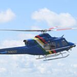 Bell 412-EP, Registration Number 8R-AYA, S/N 37002