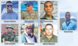 The occupants of the missing helicopter 8R-AYA