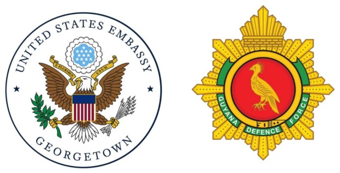 U.S. Embassy Georgetown & Guyana Defence Force Emblems