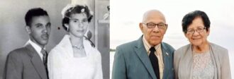 Clement A. Hall &amp; Dolores A. Hall through the years