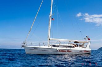 Michael Pacheco's yacht Calypso Flyer